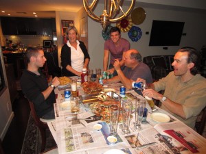 Crab dinner with the fam!