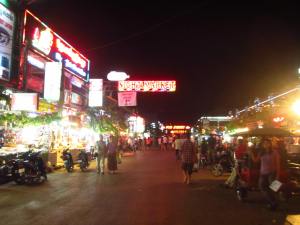 downtown Siem Reap