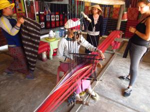 hand weaving