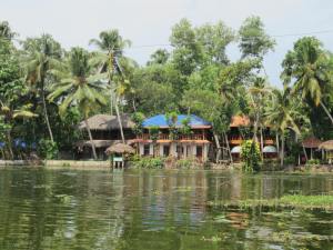Our "resort" in Alleppey
