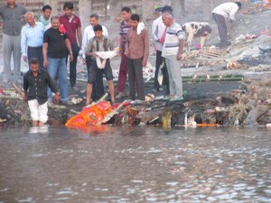 Burning Ghat - Ganges River