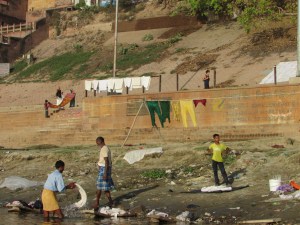 Laundry on the Ganges
