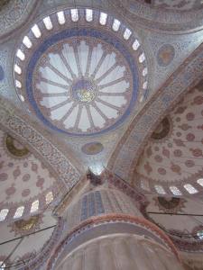 Mosque interior dome