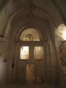 A church inside a cave