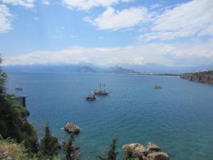 View of Antalya coast from our hotel