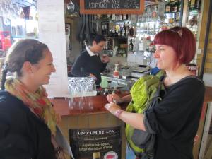 Starting off the tour with shots!