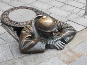 Run his head for luck