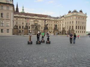 Cruising near the Prague Castle